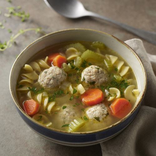 JennieO turkey meatball noodle soup